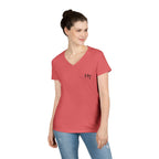 Minimalist Ladies' V-Neck T-Shirt