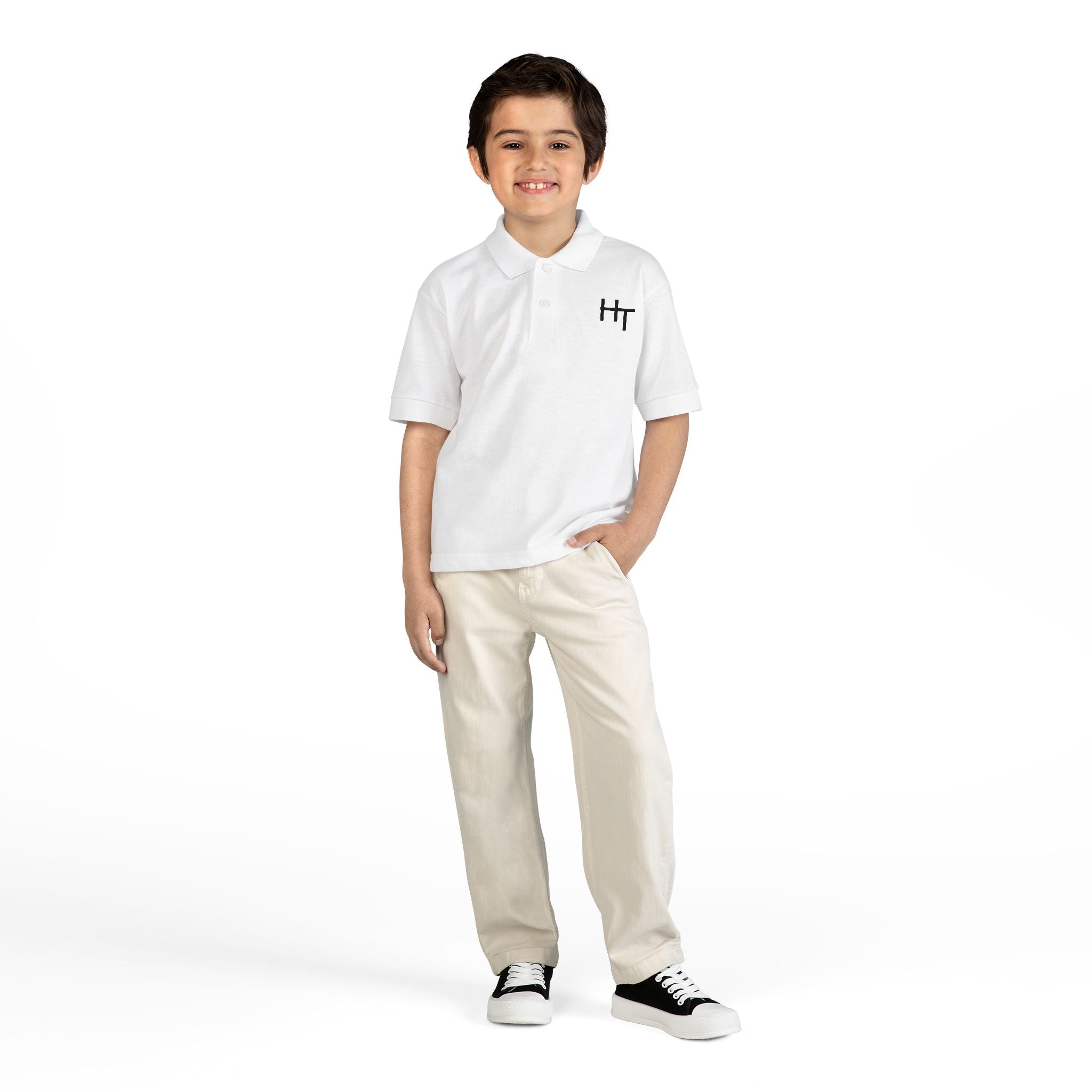 Minimalist Youth Polo Shirt