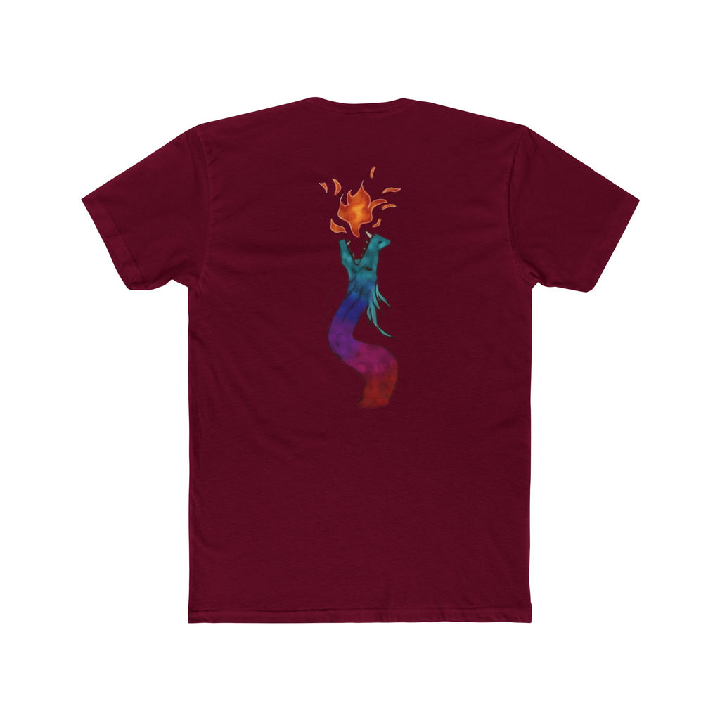 Mystical dragon Tee — Colorful Watercolor look