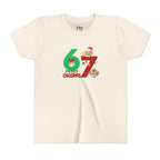 Youth Tee – '67 Merry Christmas' Cute Puppy Holiday Shirt