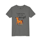 Youth Tee - 'I Would But My Horse Said Neigh' Cute Ornamental Horse