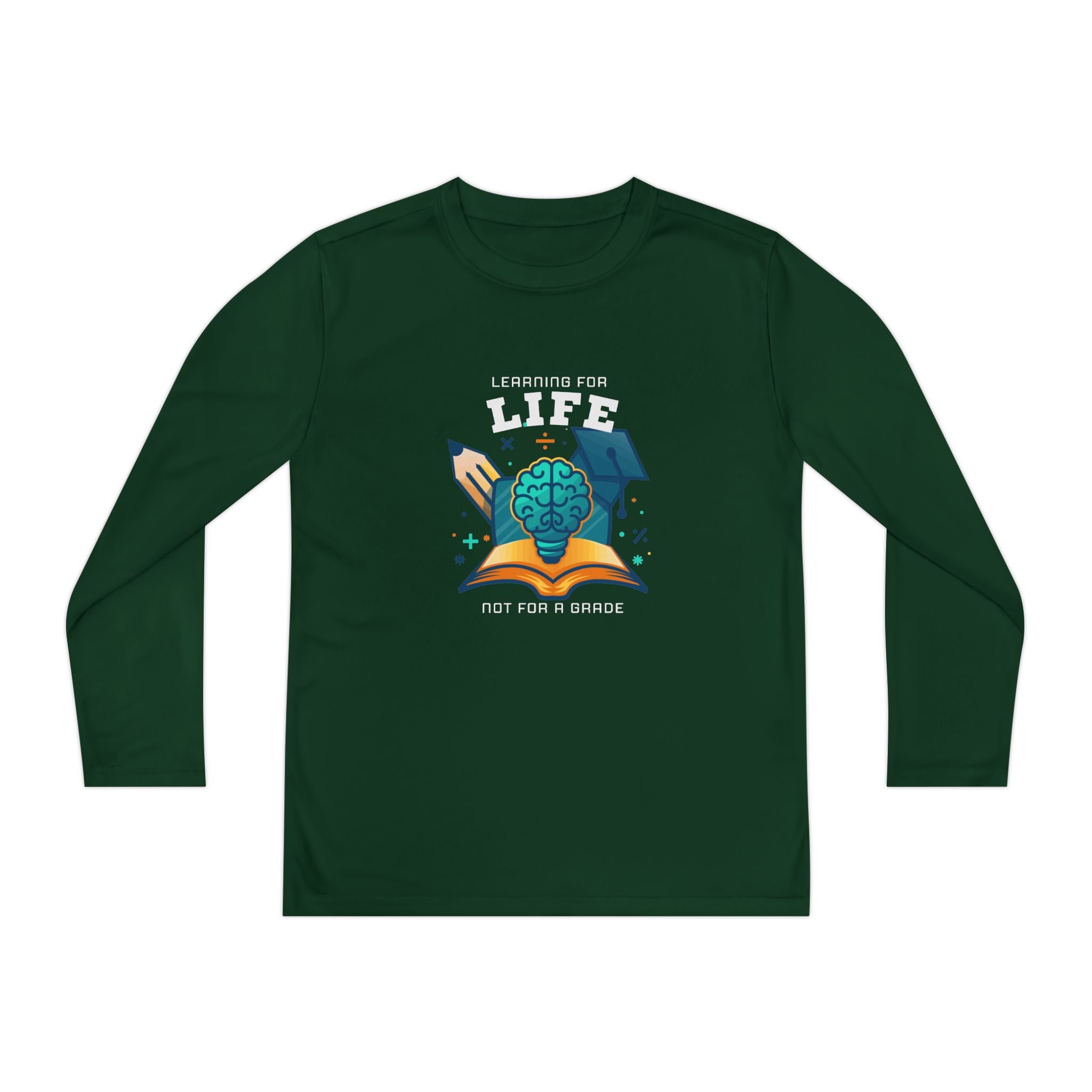 Learning for Life Youth Long Sleeve Tee — Life Learner