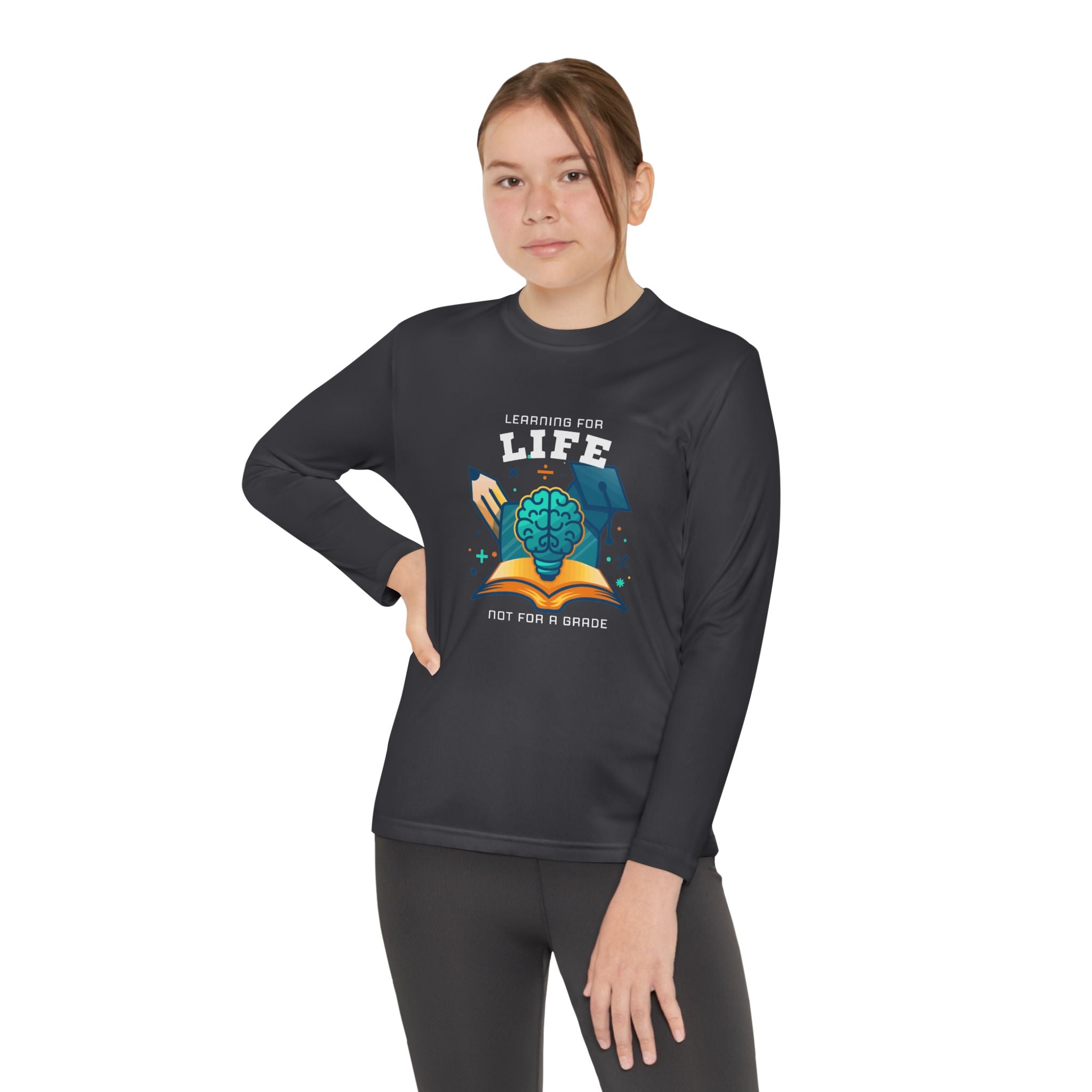 Learning for Life Youth Long Sleeve Tee — Life Learner