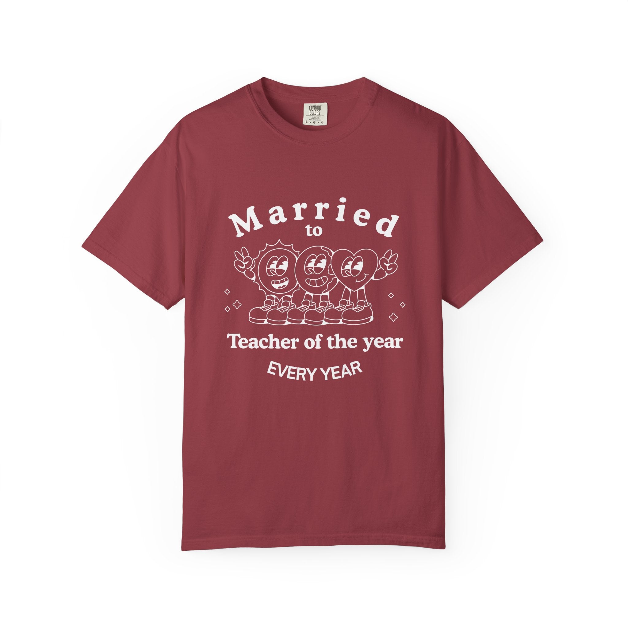 Married to Teacher of the Year T-Shirt — Funny Homeschool dad shirt