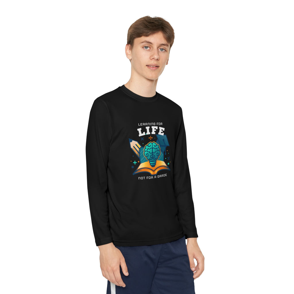 Learning for Life Youth Long Sleeve Tee — Life Learner