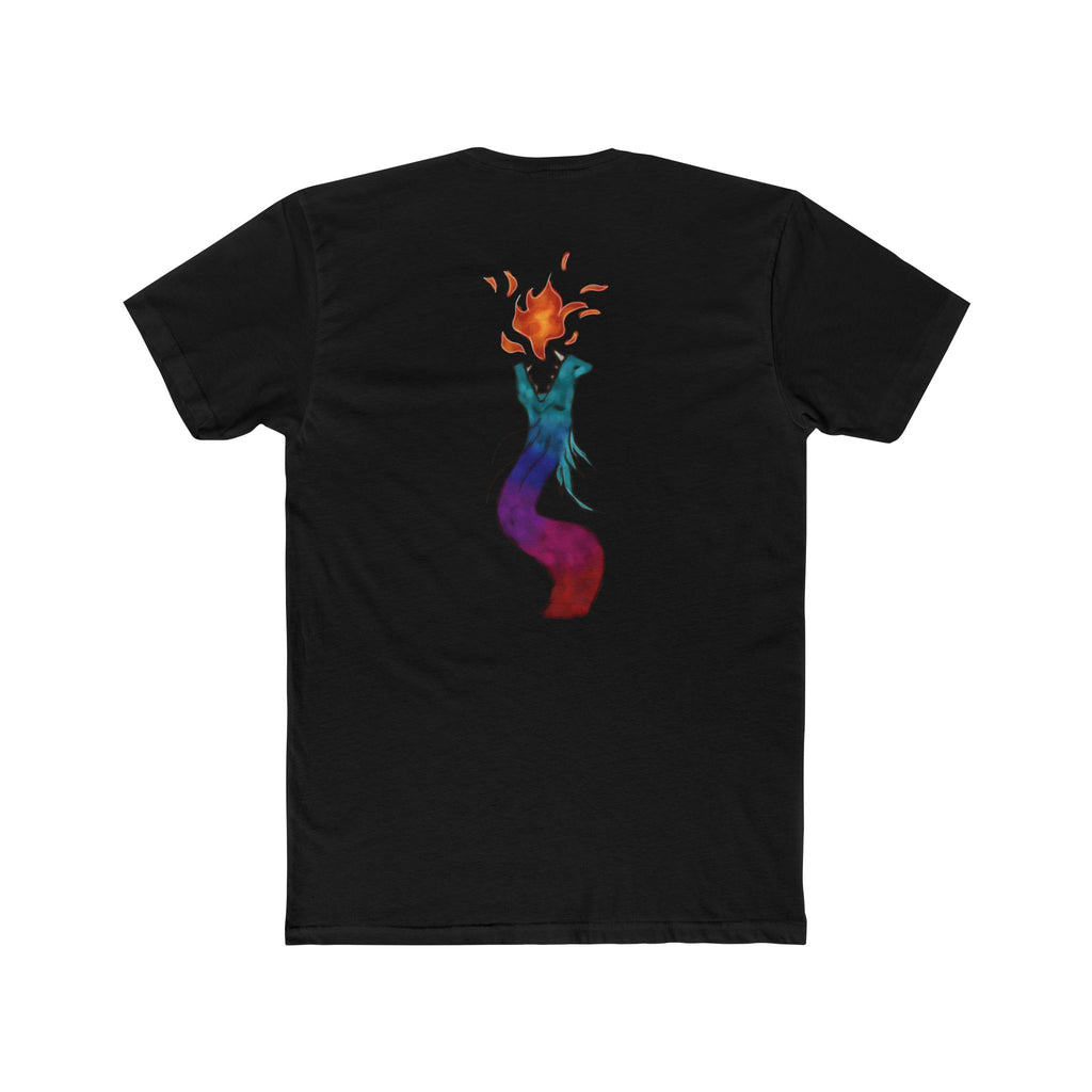 Mystical dragon Tee — Colorful Watercolor look