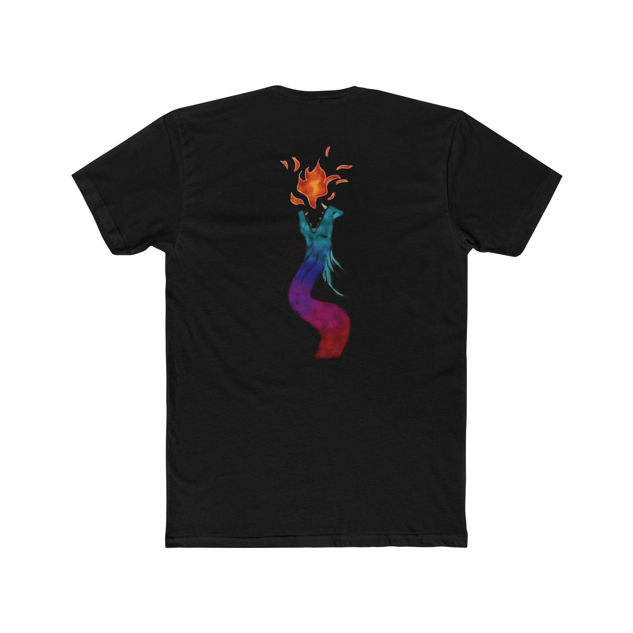 Mystical dragon Tee — Colorful Watercolor look