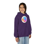 Youth Hoodie — Colorful Fire-Breathing Dragon Graphic