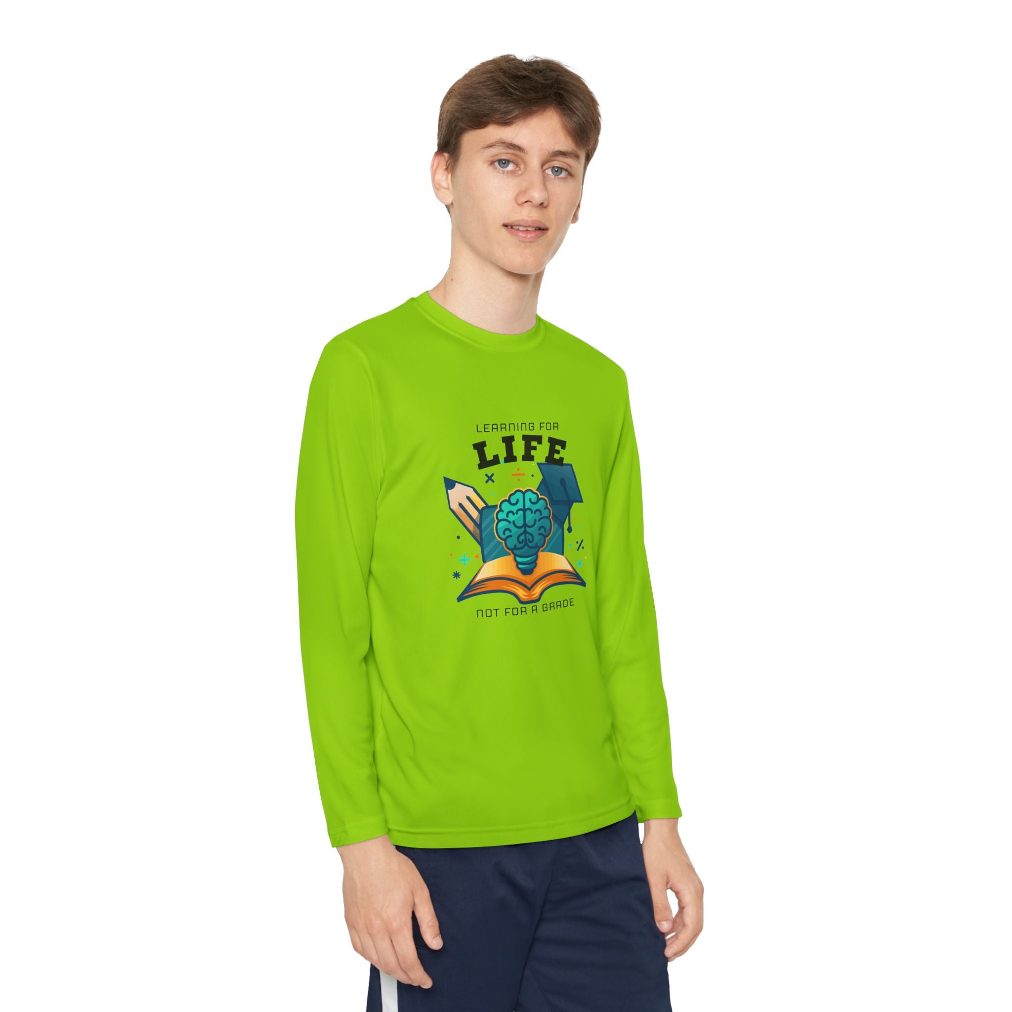 Learning for Life Youth Long Sleeve Tee — Life Learner