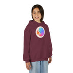 Youth Hoodie — Colorful Fire-Breathing Dragon Graphic