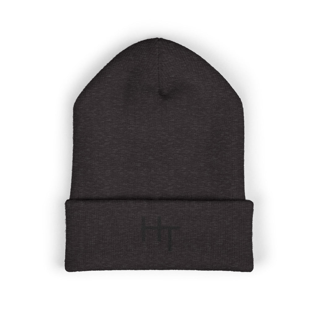 Minimalist Cuffed Beanie w/Embroidered logo