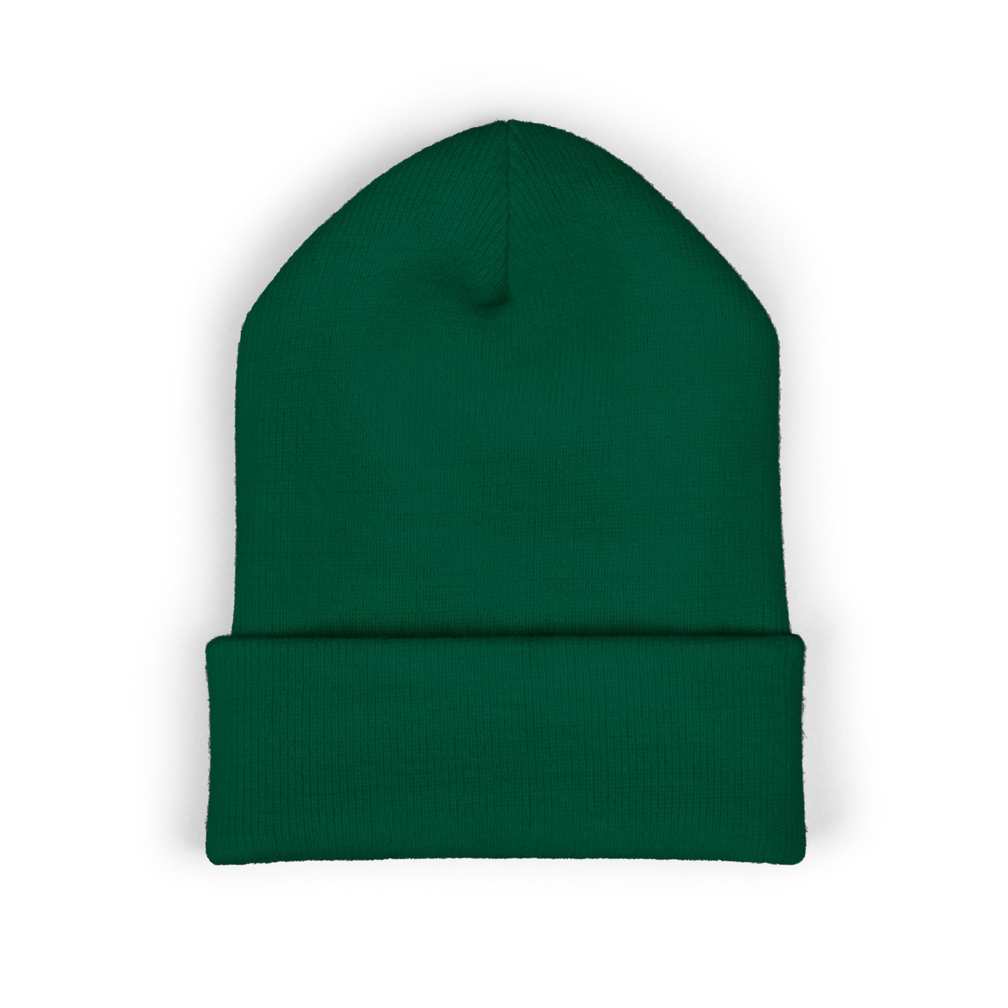 Minimalist Cuffed Beanie w/Embroidered logo