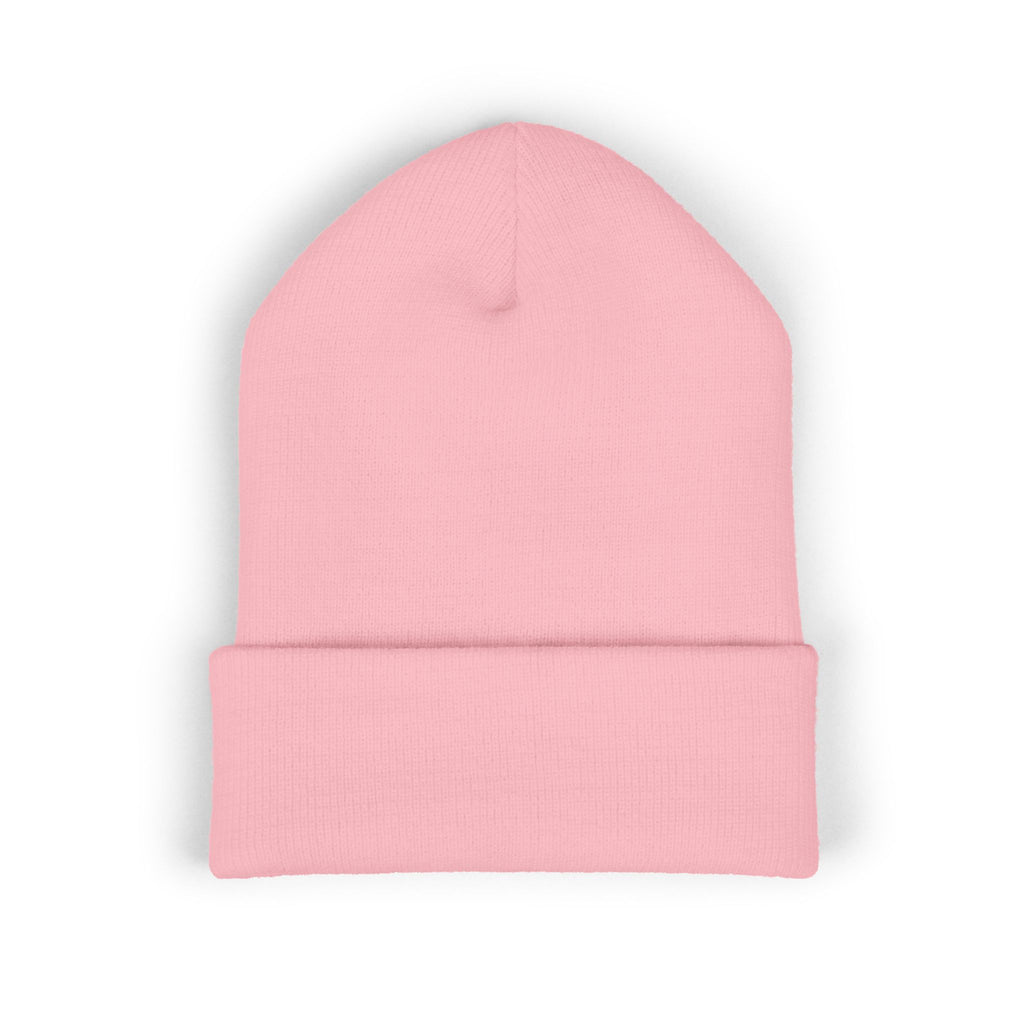 Minimalist Cuffed Beanie w/Embroidered logo