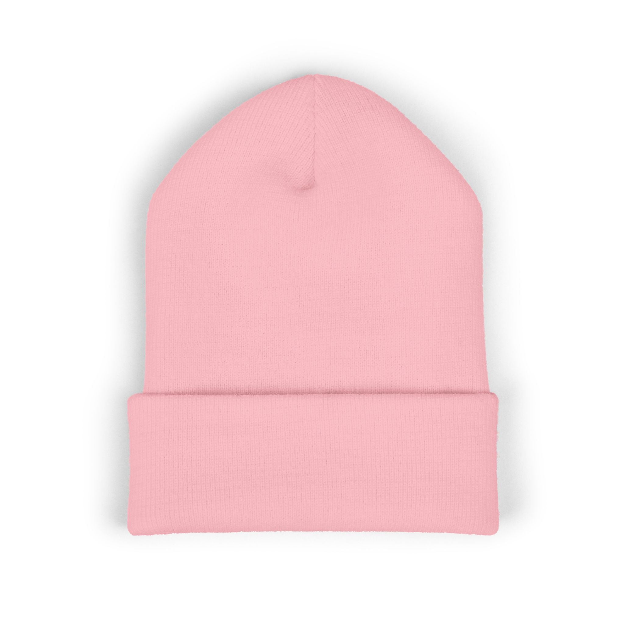 Minimalist Cuffed Beanie w/Embroidered logo