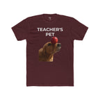 Teacher's Pet T-Shirt — Cute Dog Balancing Apple Tee for Teachers & Students