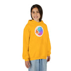 Youth Hoodie — Colorful Fire-Breathing Dragon Graphic