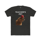 Teacher's Pet T-Shirt — Cute Dog Balancing Apple Tee for Teachers & Students
