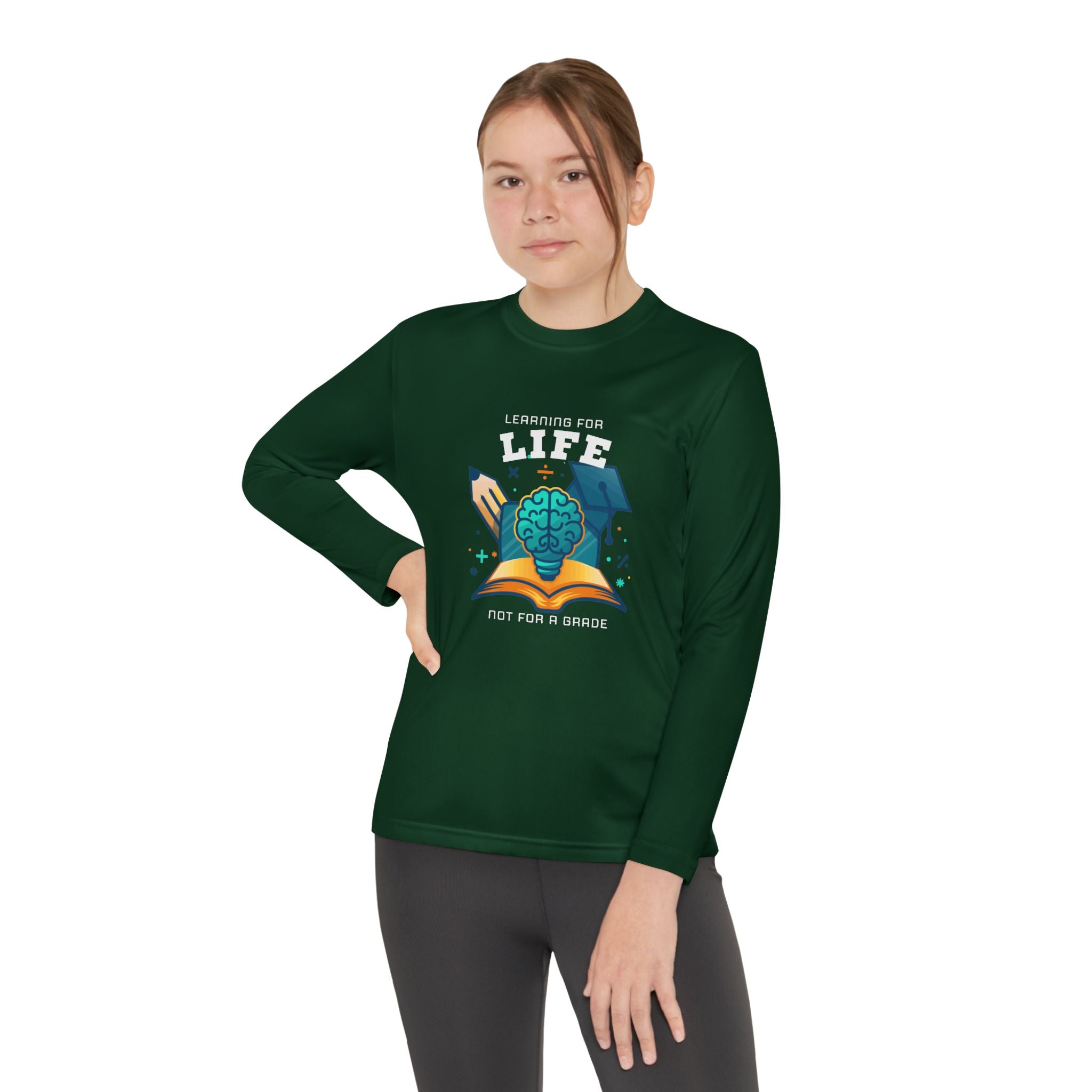 Learning for Life Youth Long Sleeve Tee — Life Learner