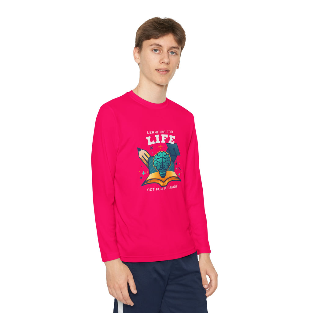 Learning for Life Youth Long Sleeve Tee — Life Learner