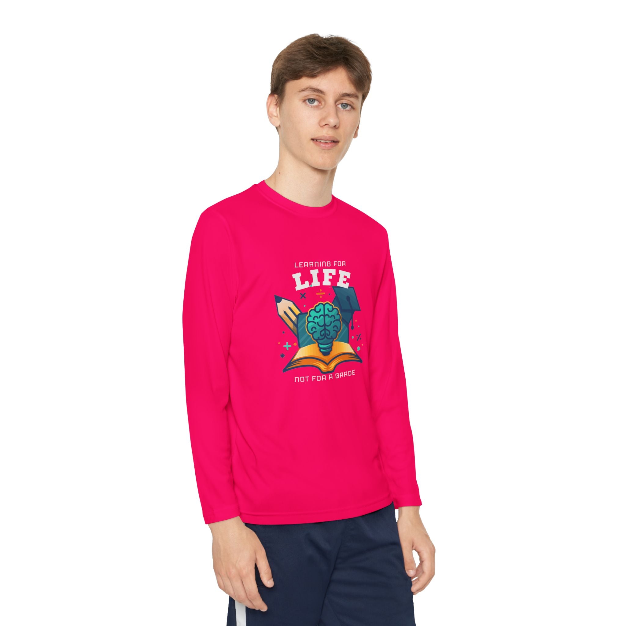 Learning for Life Youth Long Sleeve Tee — Life Learner
