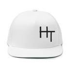 Minimalist Flat Bill Cap – Embroidered Logo