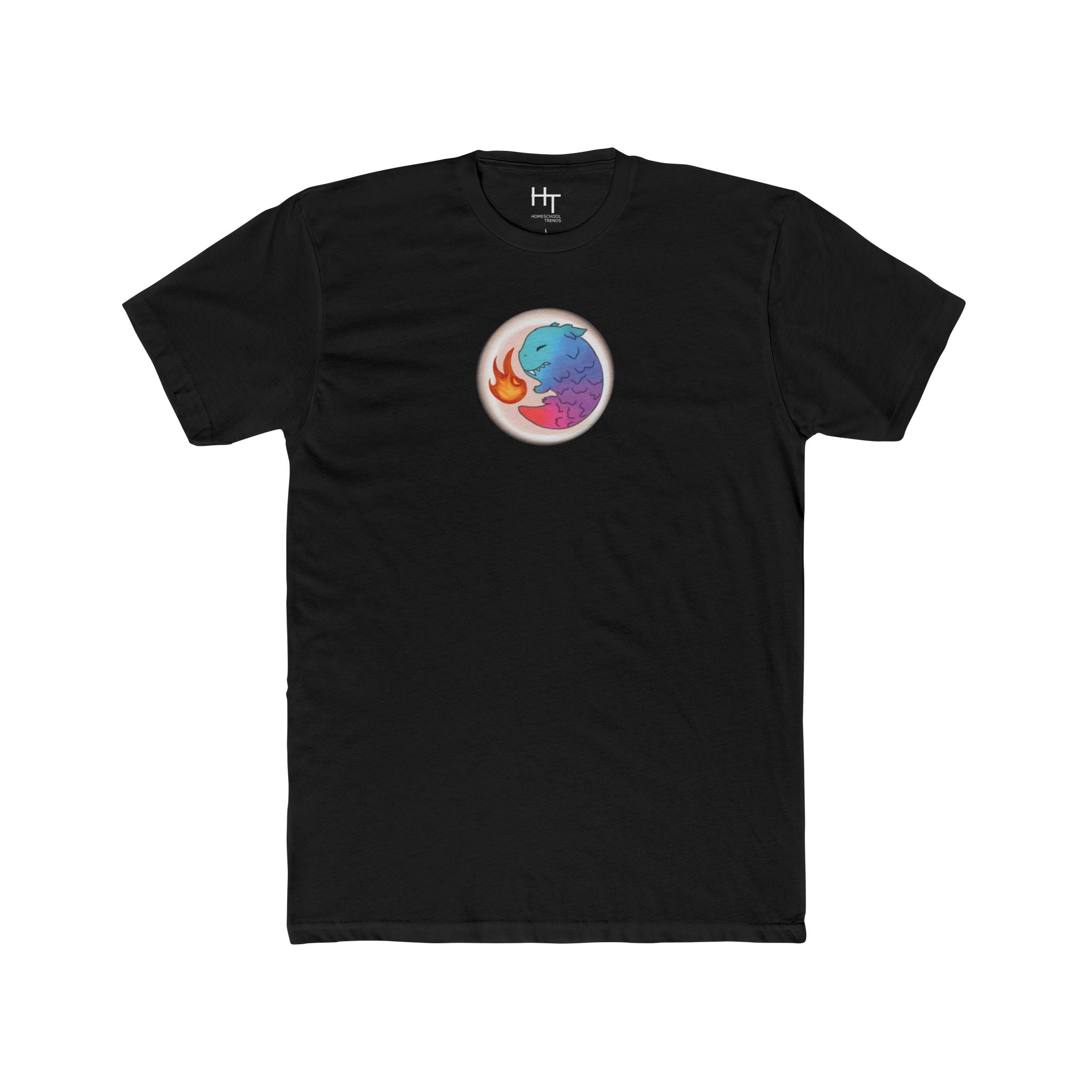 Mystical dragon Tee — Colorful Watercolor look