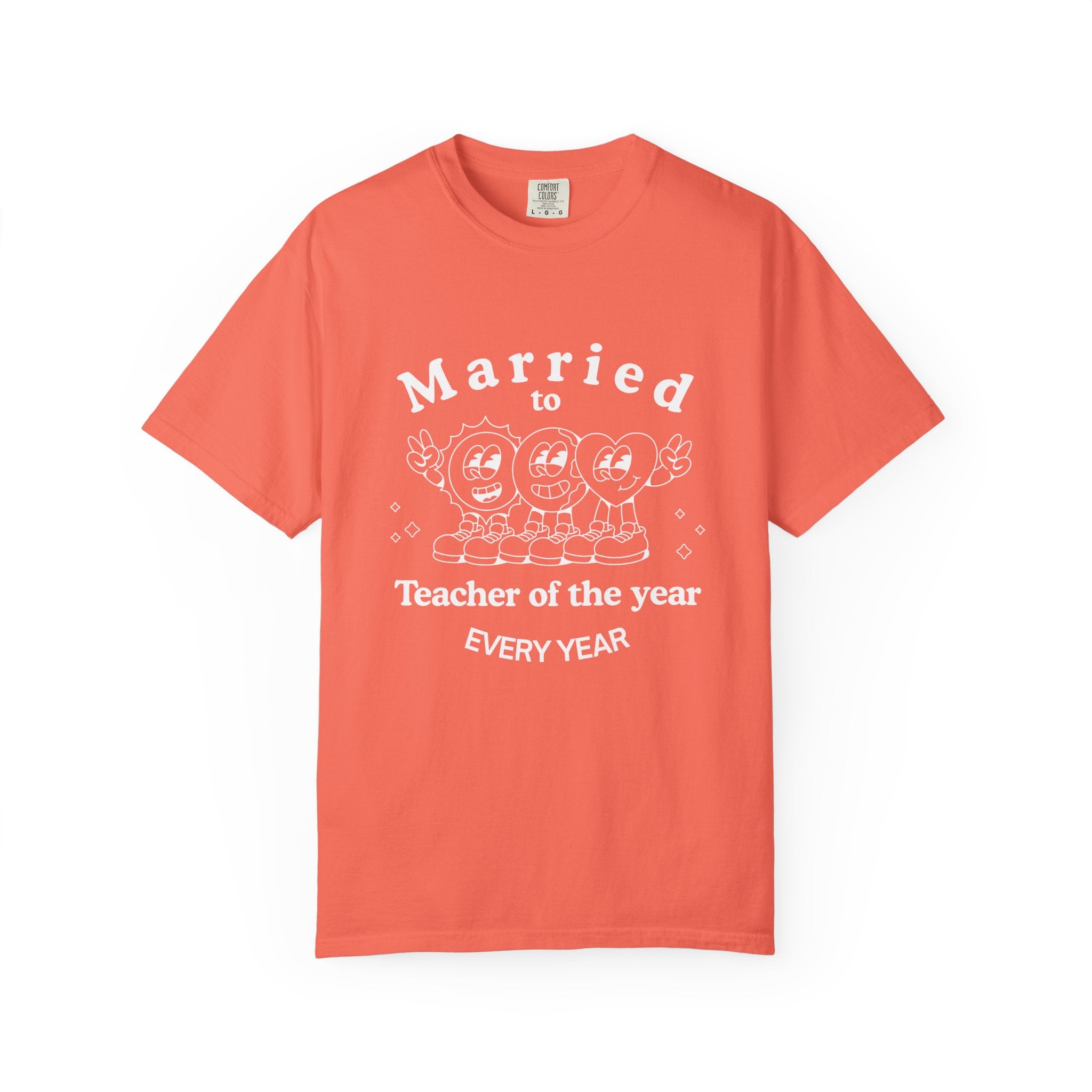 Married to Teacher of the Year T-Shirt — Funny Homeschool dad shirt