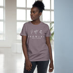 Floral Women’s Tee — 'Growing World Changers' Inspirational T-Shirt