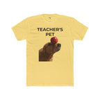 Teacher's Pet T-Shirt — Cute Dog Balancing Apple Tee for Teachers & Students