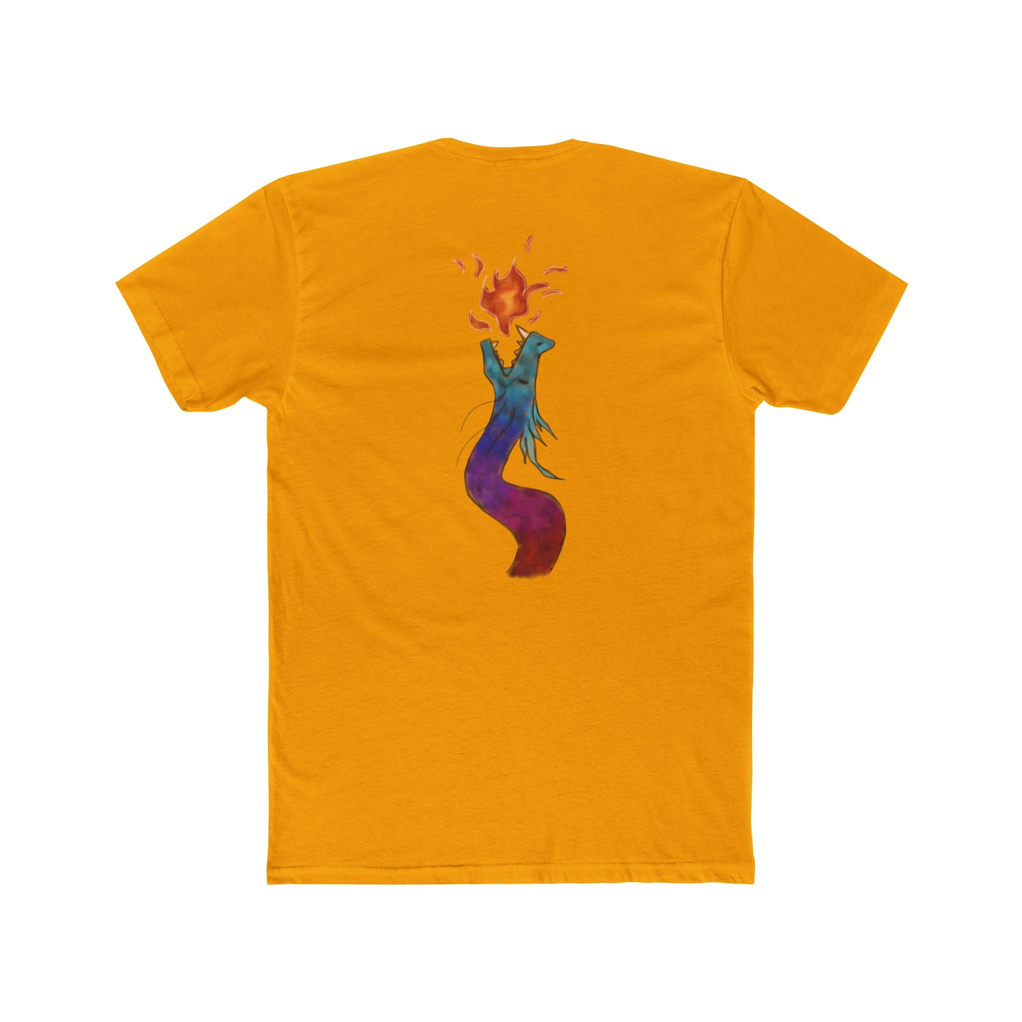 Mystical dragon Tee — Colorful Watercolor look