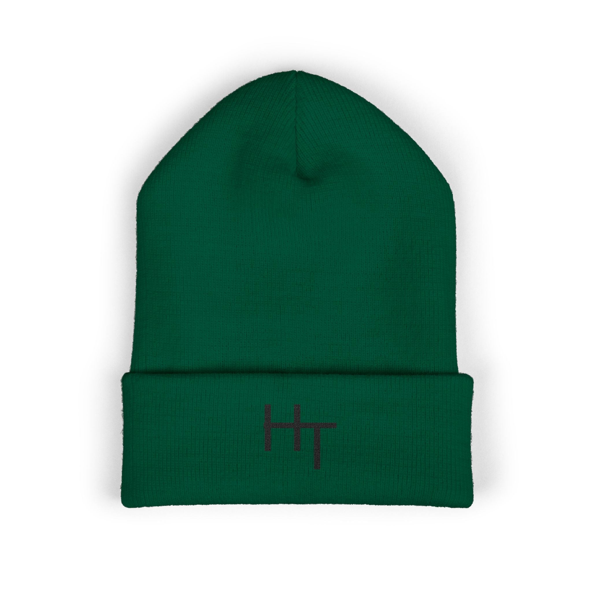 Minimalist Cuffed Beanie w/Embroidered logo