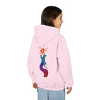 Youth Hoodie — Colorful Fire-Breathing Dragon Graphic
