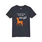 Youth Tee - 'I Would But My Horse Said Neigh' Cute Ornamental Horse