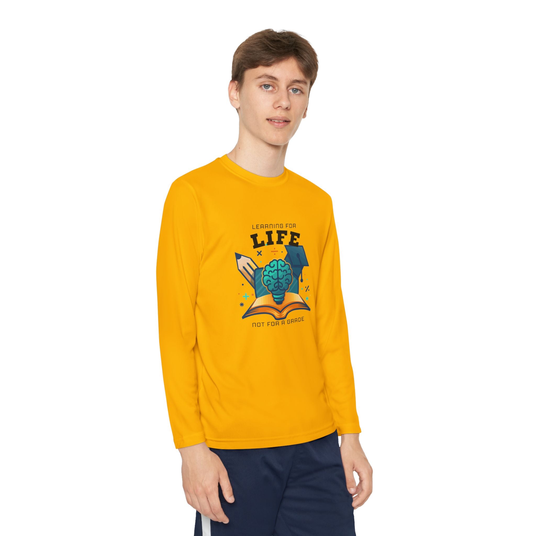Learning for Life Youth Long Sleeve Tee — Life Learner