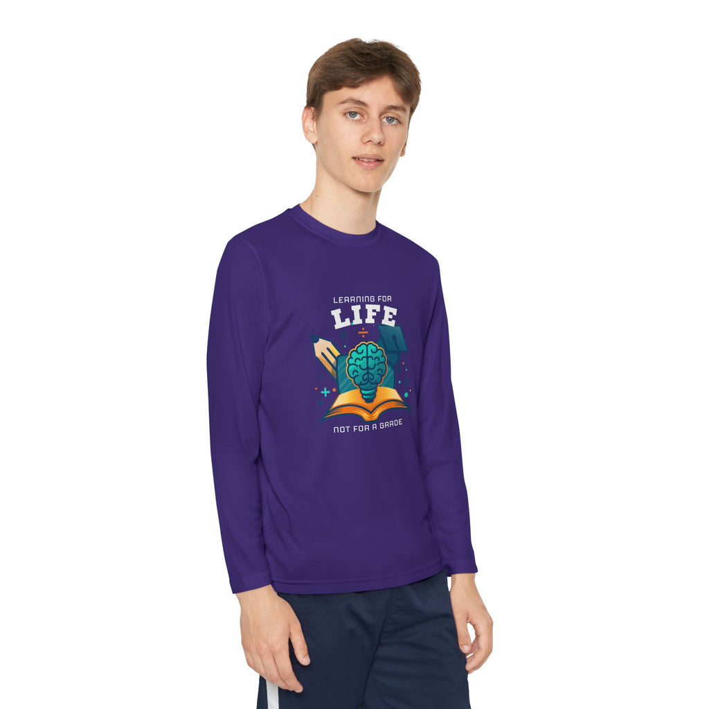 Learning for Life Youth Long Sleeve Tee — Life Learner