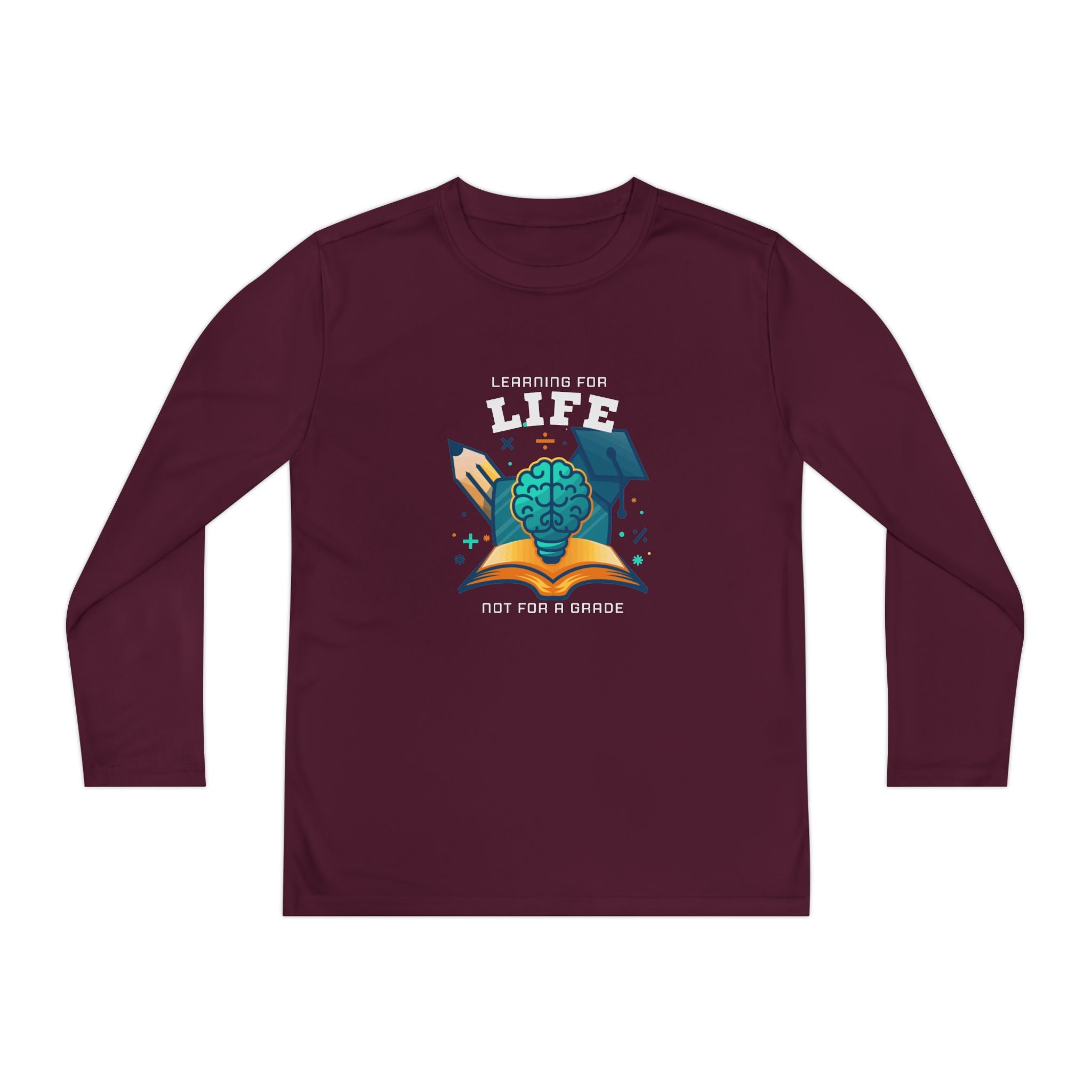 Learning for Life Youth Long Sleeve Tee — Life Learner