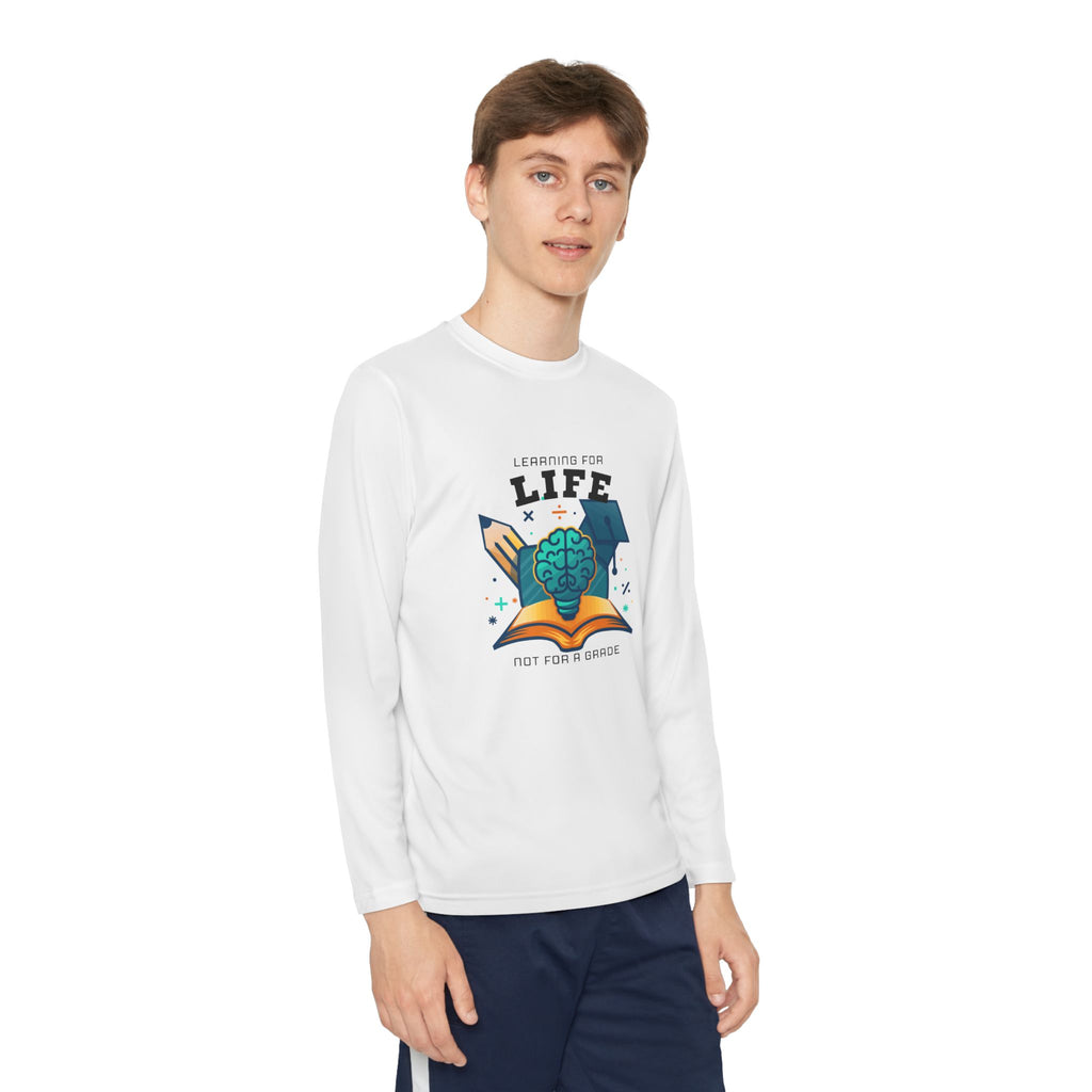 Learning for Life Youth Long Sleeve Tee — Life Learner