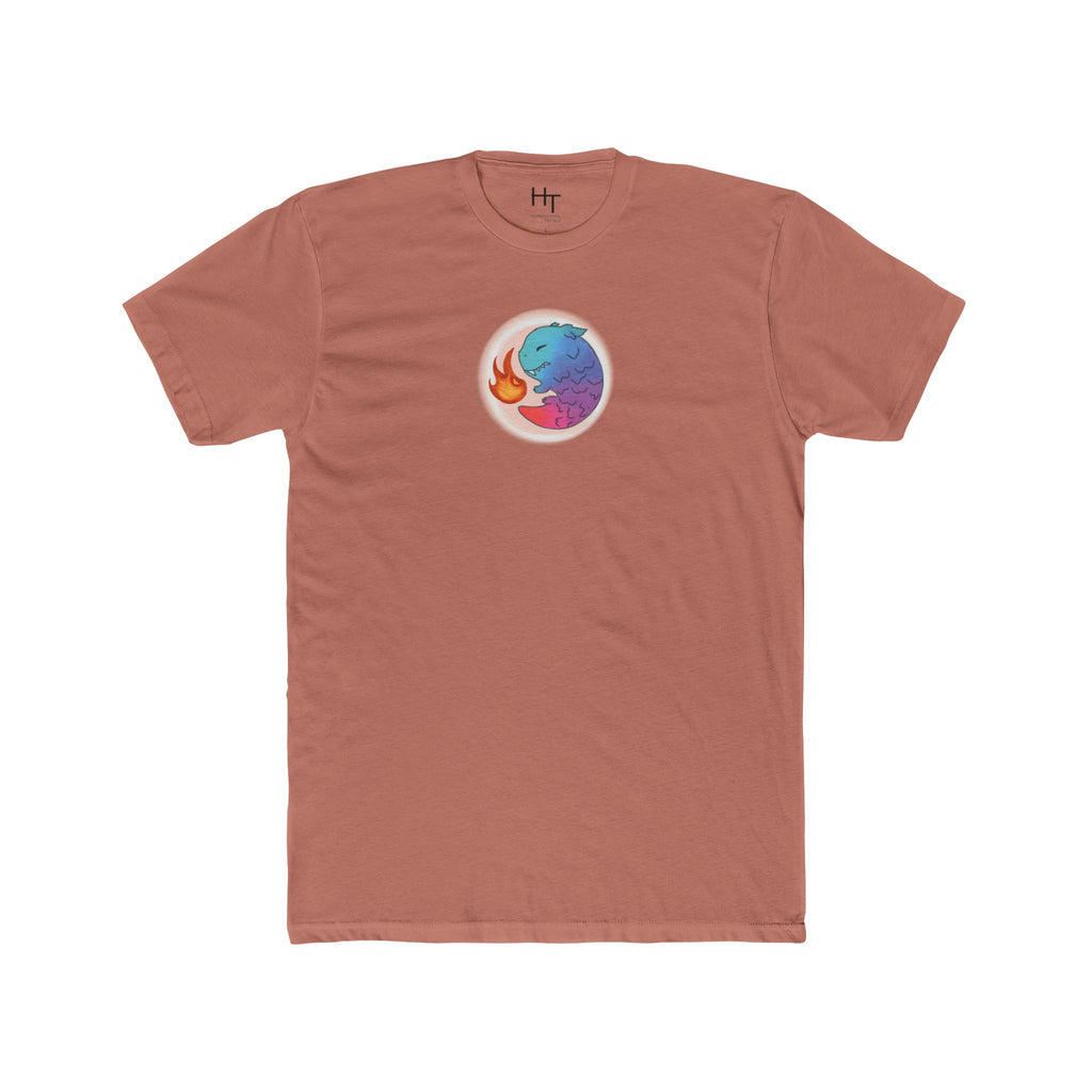 Mystical dragon Tee — Colorful Watercolor look