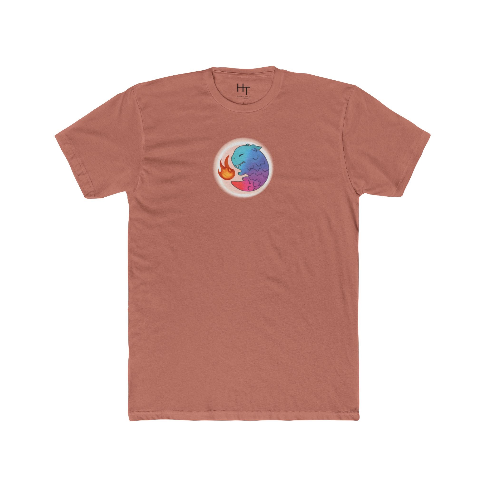 Mystical dragon Tee — Colorful Watercolor look