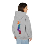 Youth Hoodie — Colorful Fire-Breathing Dragon Graphic