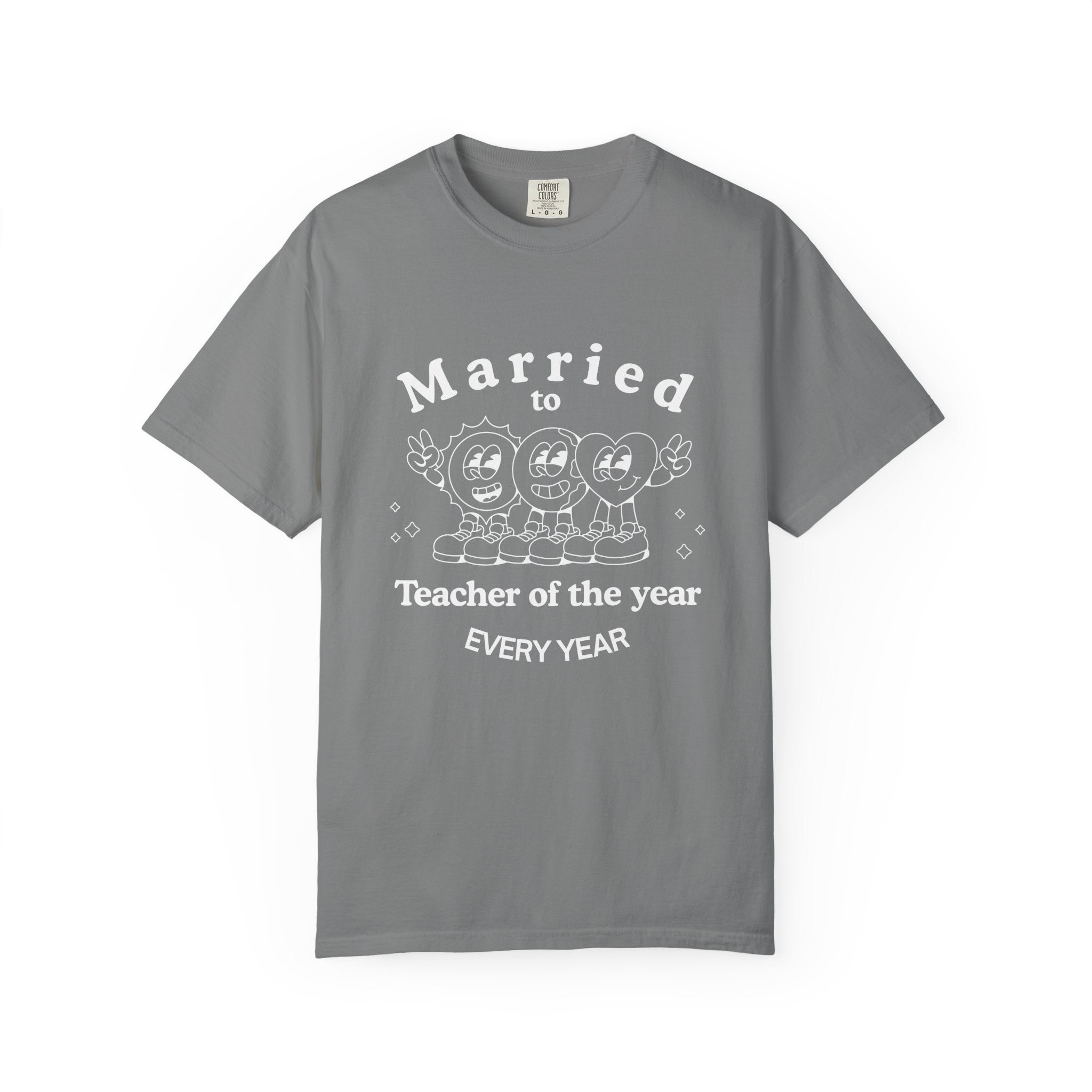 Married to Teacher of the Year T-Shirt — Funny Homeschool dad shirt