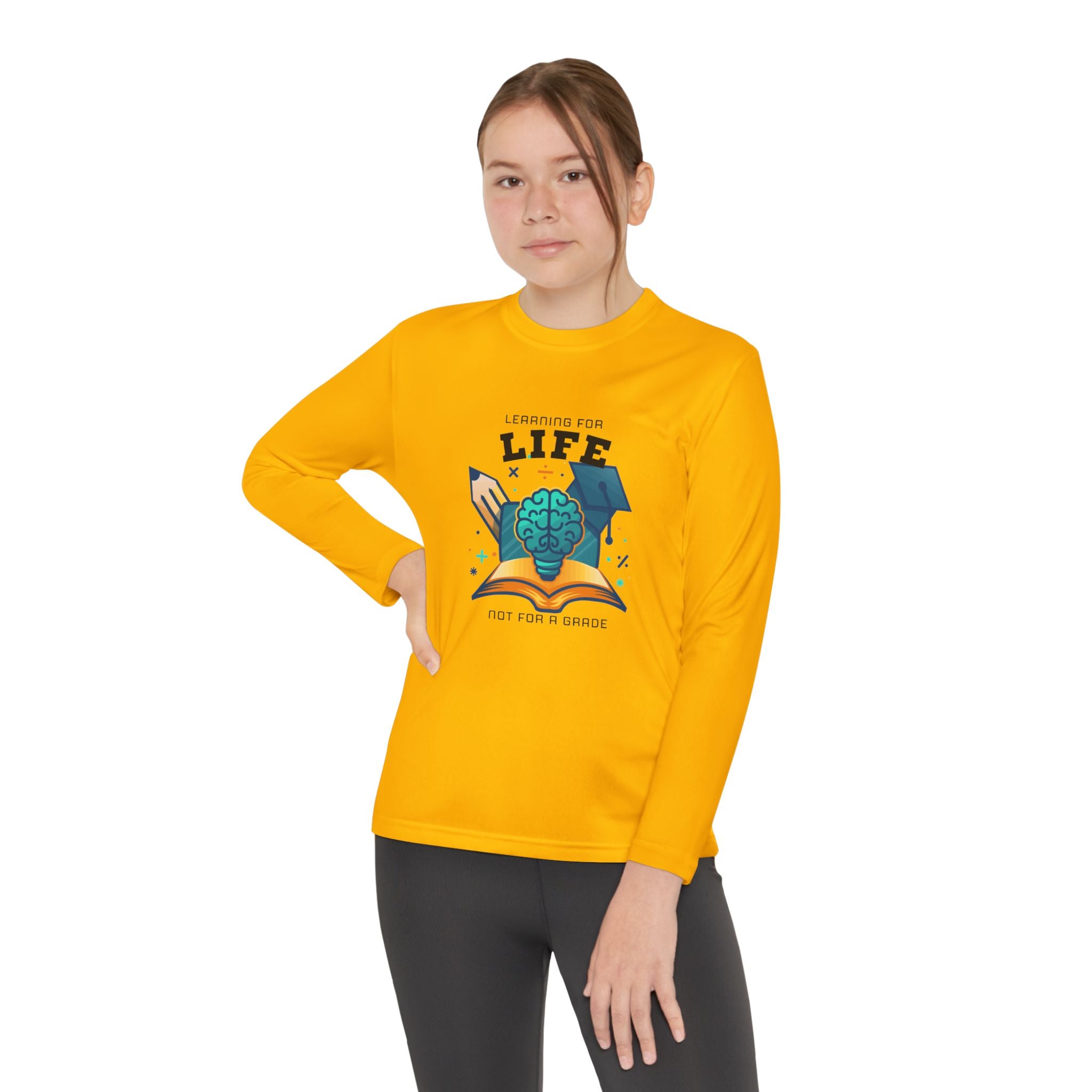 Learning for Life Youth Long Sleeve Tee — Life Learner