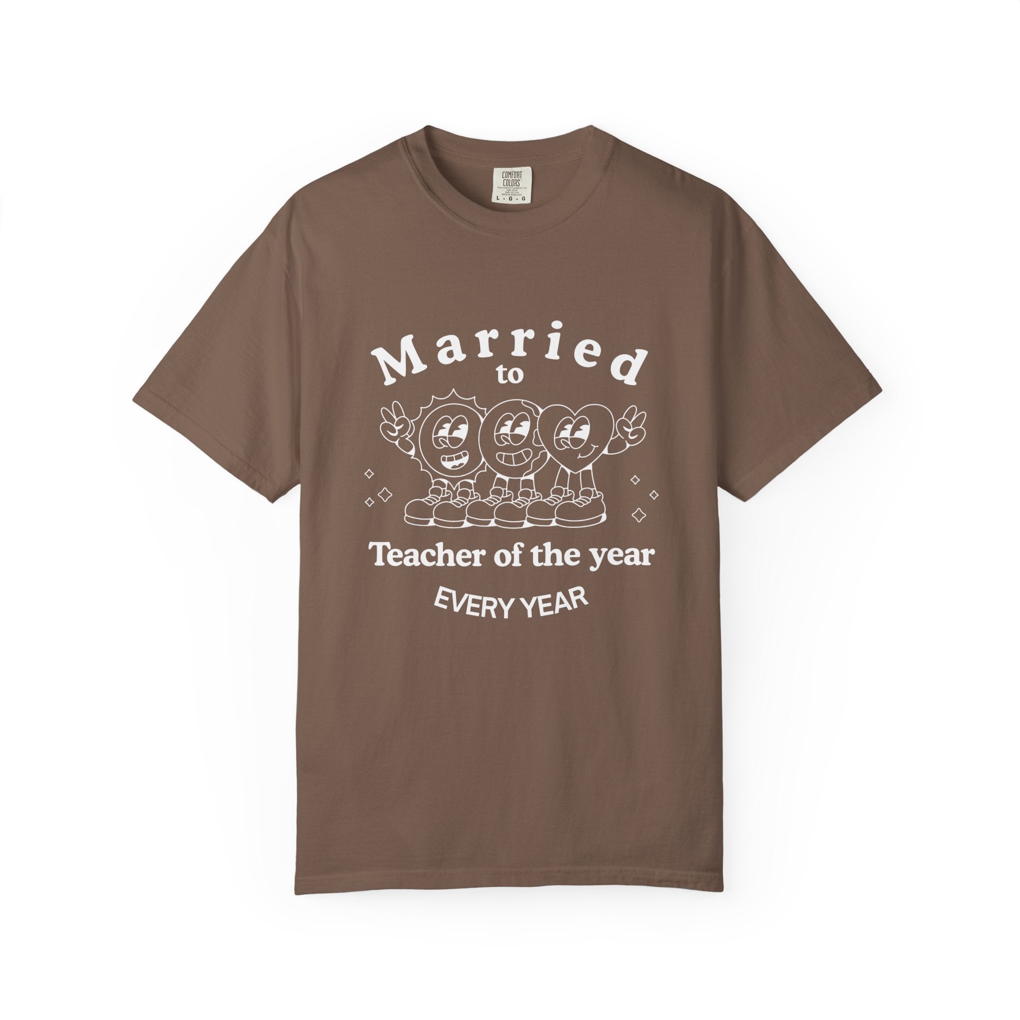Married to Teacher of the Year T-Shirt — Funny Homeschool dad shirt