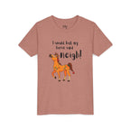 Youth Tee - 'I Would But My Horse Said Neigh' Cute Ornamental Horse