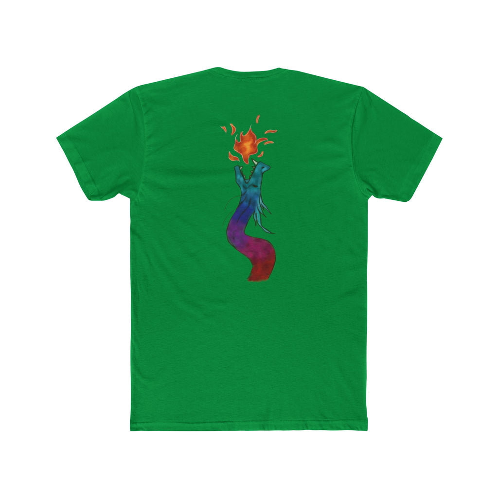 Mystical dragon Tee — Colorful Watercolor look