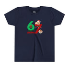 Youth Tee – '67 Merry Christmas' Cute Puppy Holiday Shirt