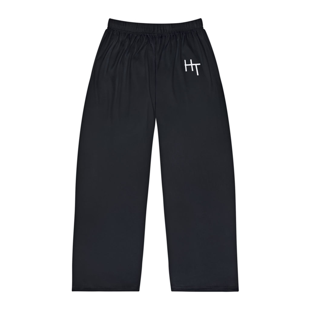 Minimalist Men's Black Pajama Pants — Loungewear