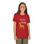 Youth Tee - 'I Would But My Horse Said Neigh' Cute Ornamental Horse