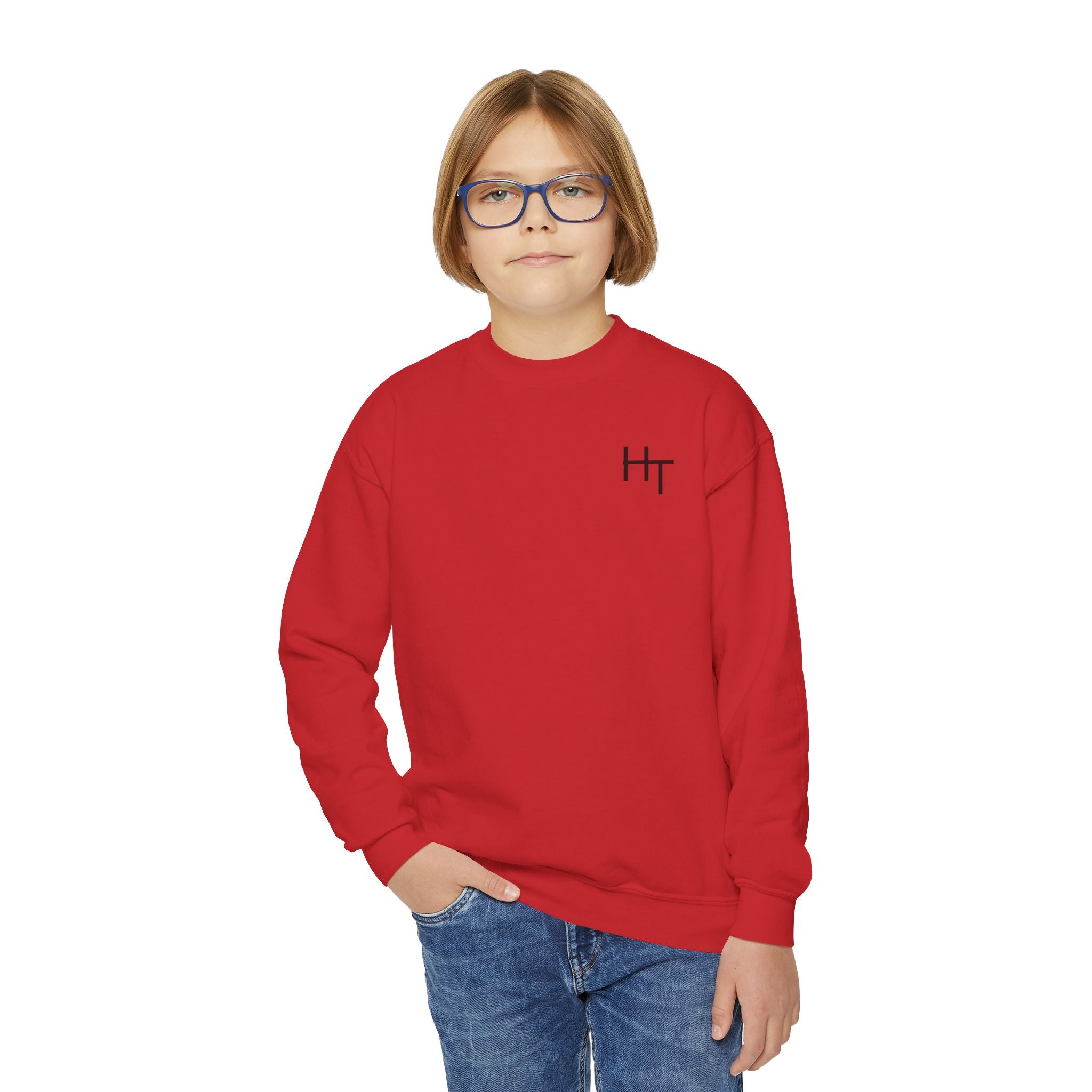 Minimalist Youth Crewneck Sweatshirt