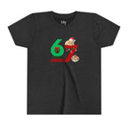 Youth Tee – '67 Merry Christmas' Cute Puppy Holiday Shirt